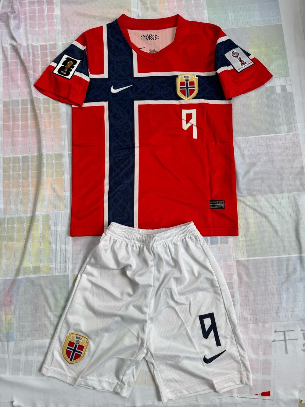 Erling Haaland WC 2026 Jersey Home Soccer Kit